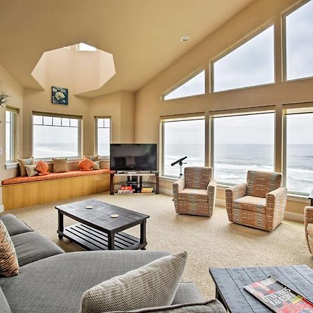 Oceanfront South Beach Home With Hot Tub And Sauna Torre di Torre di Newport Esterno foto