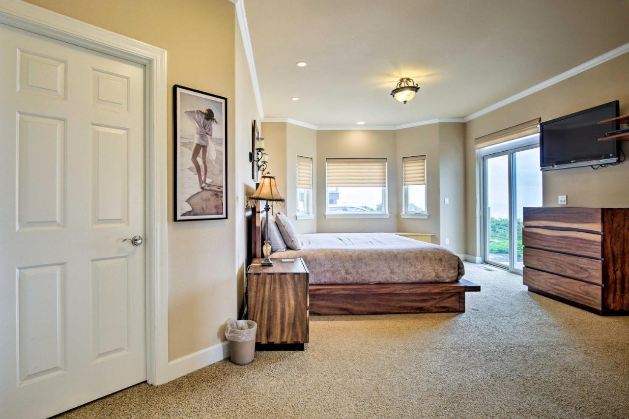 Oceanfront South Beach Home With Hot Tub And Sauna Torre di Torre di Newport Esterno foto