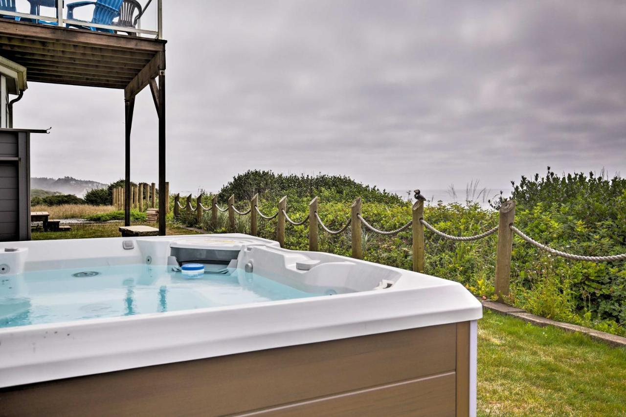 Oceanfront South Beach Home With Hot Tub And Sauna Torre di Torre di Newport Esterno foto